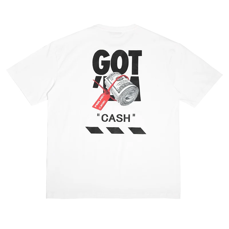 Original Fun Sneakers Printed Hip-hop Loose hHalf-sleeved T-shirt