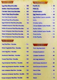 Abi's Chettinadu Kitchen menu 3