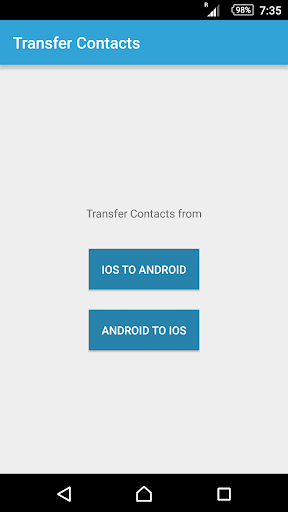 Transfer Contacts to iPhone