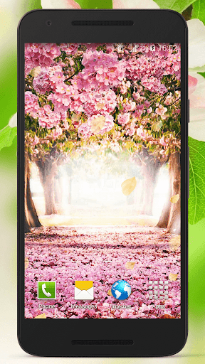 Spring Flowers Live Wallpaper