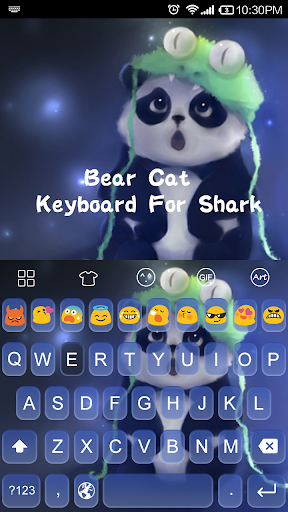 Emoji Keyboard-Bear Cat