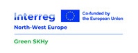 Interreg North-West Europe Green SKHy Logo