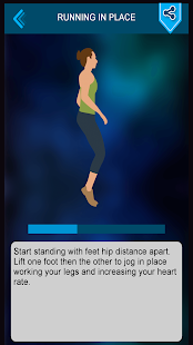 Daily Cardio Exercises - Cardio Fitness Workouts Screenshot