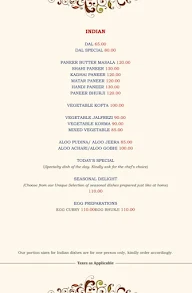 Amaltas Cafe menu 6