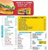 Burger Singh - Big Punjabi Burgers menu 1