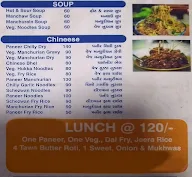 Tasty Takeaway menu 1