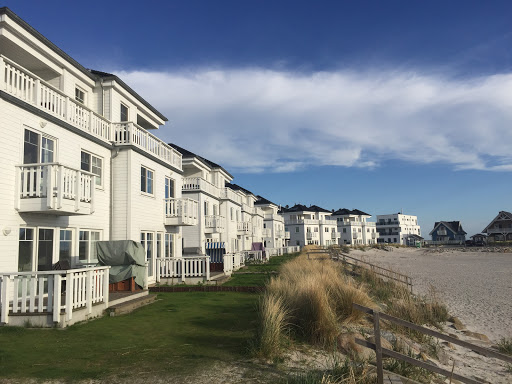 Blick auf STRAND HUS im OstseeResort Olpenitz