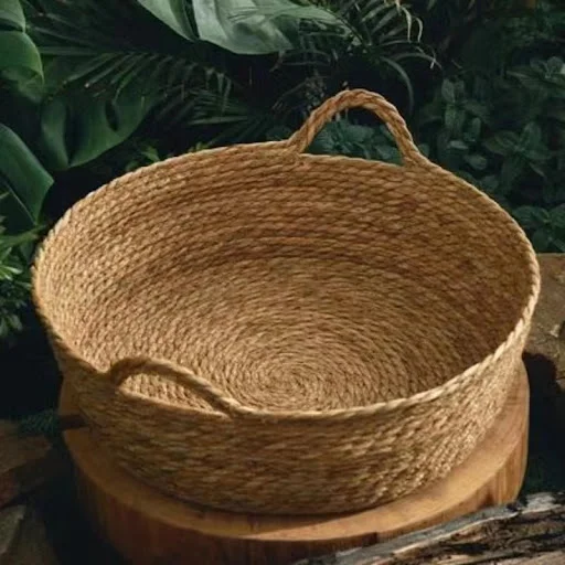 Cat Gog Bed Rattan Four Season Cat Bed Summer Cool Nest Pet Cat Supplies Cattail Woven House Nest Cama De Mimbre Para Ma