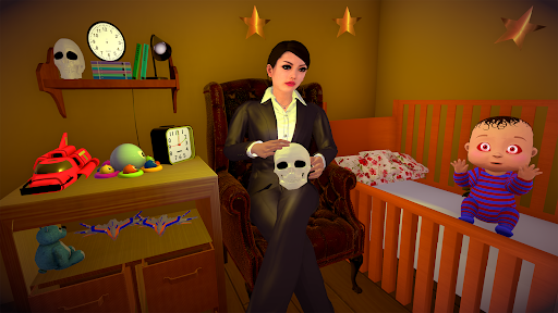 Screenshot Scary Baby Evil Pink Baby Game