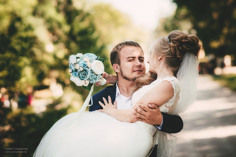 Pulmafotograaf Gordey Trischenkov (gordeyphoto). Foto tehtud 26 jaanuar 2018