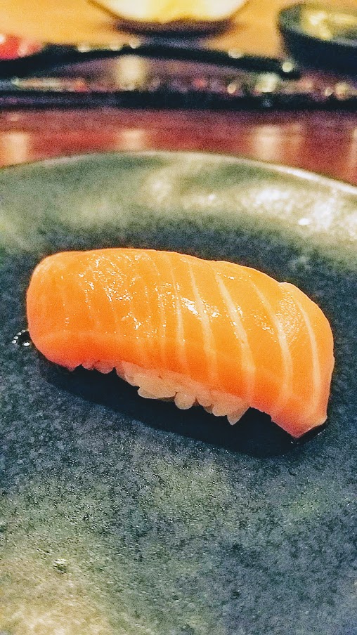 My experience at Nodoguro Supahardcore 2019 - worth the price for the multiple high quality courses that includes cooked dishes and a parade of sushi dishes such as cured in sake, then smoked over cherry wood, king salmon