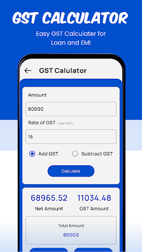 Screenshot SmartLoan- EMI&Loan Calculator