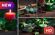 Christmas Theme HD Wallpaper New Tab small promo image