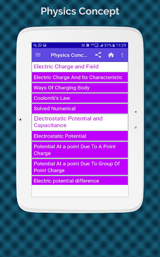 Physics Concepts Concept of Physics App