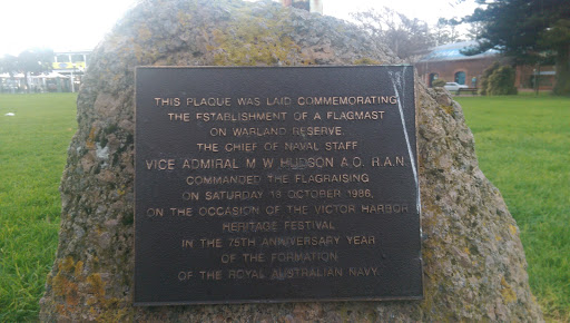 Plaque of Flagmast