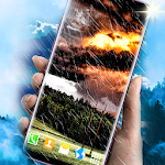 Cover Image of Unduh 3D Parallax Rain Drops Live Wallpapers 5.1.2 APK