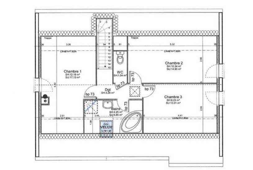  Vente Terrain + Maison - Terrain : 678m² - Maison : 98m² à Fresnoy-Folny (76660) 