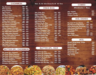 Tasty Trails menu 1