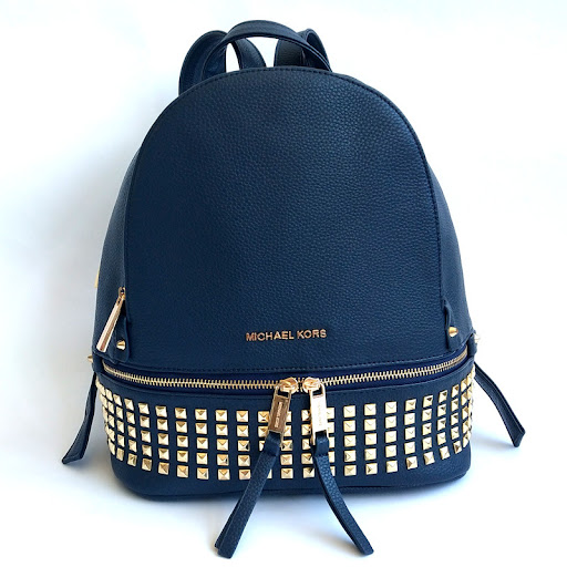 Title 2, Womens lychee leather bag with studs Stylish a...