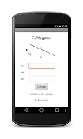 Teorema de Pitágoras Screenshot