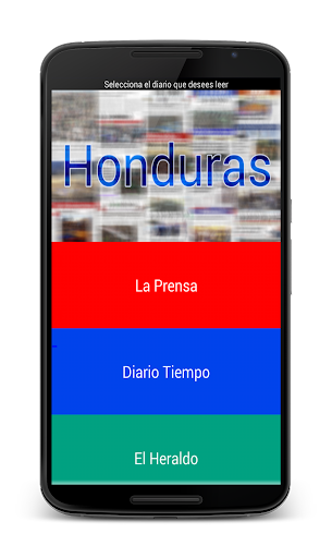 Periódicos de Honduras