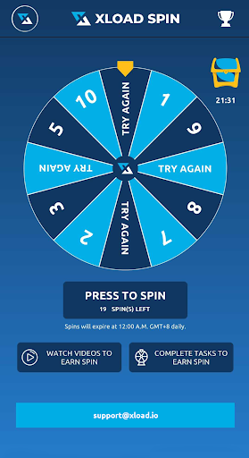 XLoad Spin 1.5.4 screenshots 1