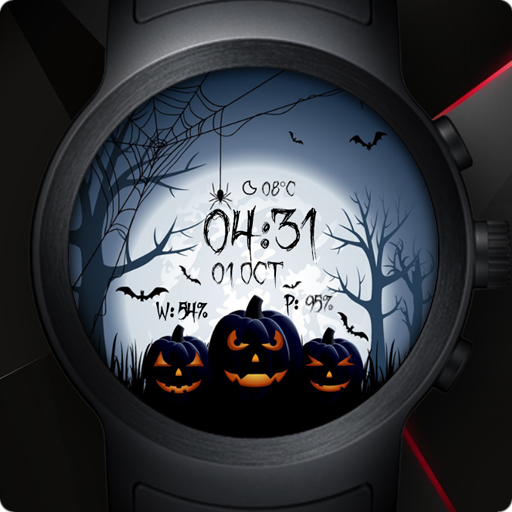 Watch Face - Halloween Spooky