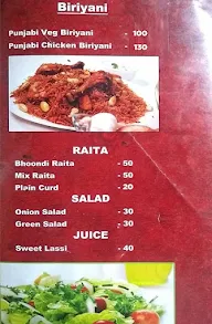 Punjabi Kitchen menu 8