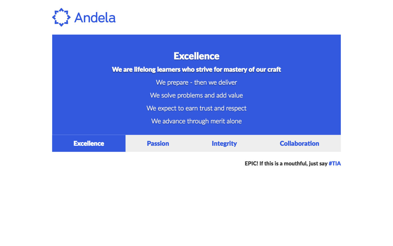 Andela EPIC Preview image 1