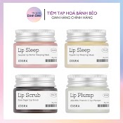 Dưỡng Môi Cosrx Lip Sleep / Lip Scrub / Lip Plump - Aha Bha Vitamin C / Propolis / Ceramide / Honey Sugar 20G