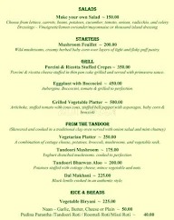 The Terrace Tandoor & Grill Restaurant menu 4