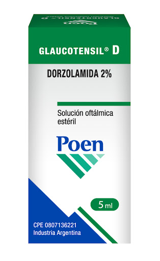 Dorzolamida Glaucotensil D 2% 5Ml Solucion Oftalmica Poen None