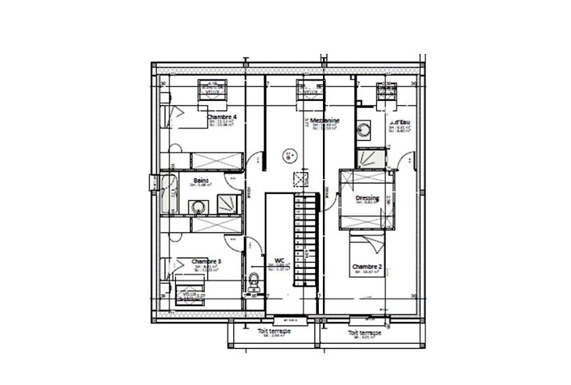  Vente Terrain + Maison - Terrain : 412m² - Maison : 88m² à Juigné-sur-Sarthe (72300) 