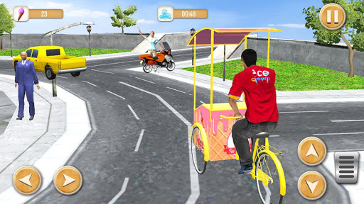 City Ice Cream Man Free Delivery Simulator Game 3D screenshots 12