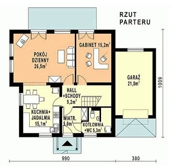 WB-3966 - Rzut parteru