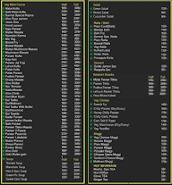 Radha Ki Rasoi menu 1