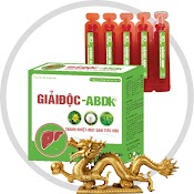 ￼Ống Uống Giải Độc Gan Abdk - Hộp 15 Ống - Giúp Thanh Nhiệt, Giải Độc Gan, Mát Gan, Tăng Cường Chức Năng. Lisse