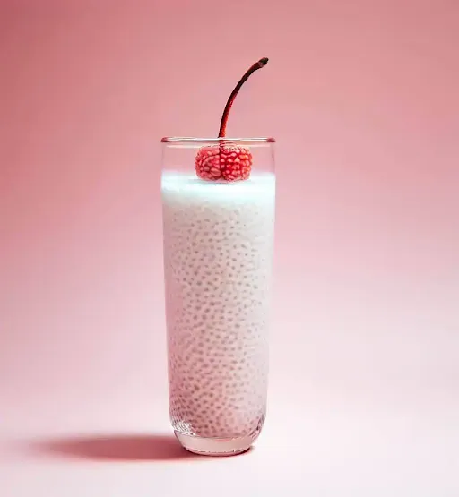 Litchi Milkshake [450 Ml, 1 Mason Jar]