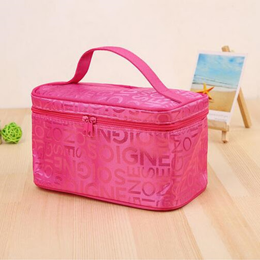 Title 1, A Lot Of Letter Satin Bento-style Portable Cosm...