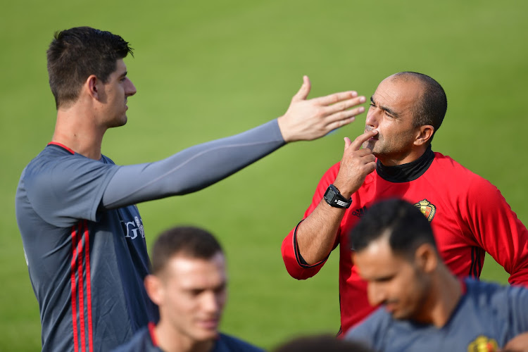 Roberto Martinez : "Thibaut Courtois est le meilleur gardien du monde !"