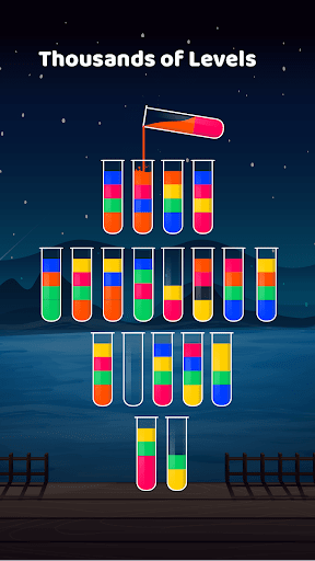 Screenshot Liquid Sort Puzzle