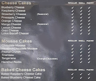 Dale's Eden Cake Shop menu 2