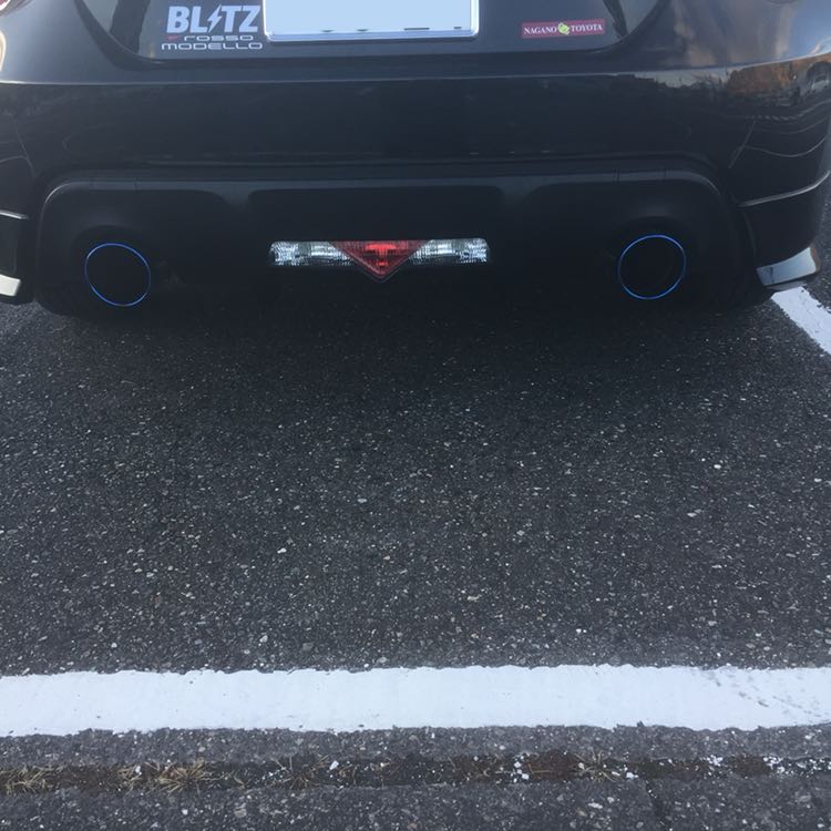 86のマフラー交換に関するカスタム事例の投稿画像1枚目