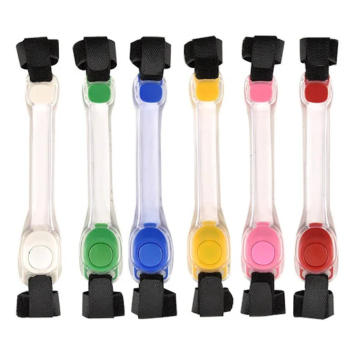 Light Up Dog Collars Night Safety LED Lighting Necklace Collar Battery Operated for Pet Dog Puppy Night Walking Glow LED