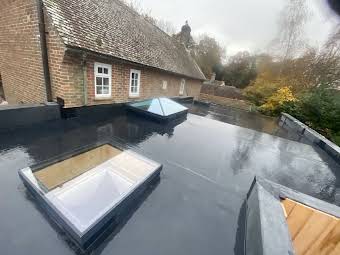 “Sebbys space” Rubber bond fleece backed Epdm system and skylights. album cover