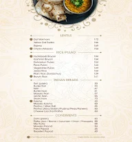 Kaveri's menu 6