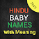 Hindu baby names  icon