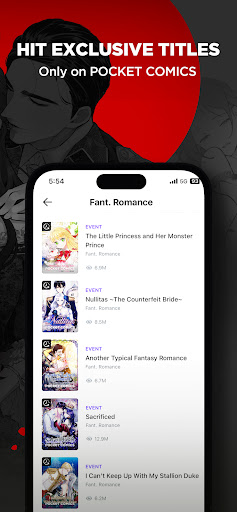 Screenshot POCKET COMICS: Premium Webtoon