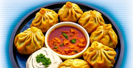 Freaky Veg Fried Momos [8 Pcs]