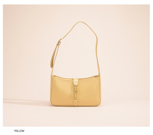 Title 7, Niche Design Leather Trendy One-shoulder Portab...